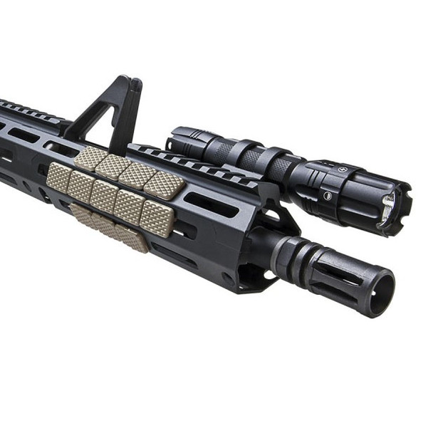 M-LOK Covers 1 slot Tan 18 Pack | Badlands Paintball Canada