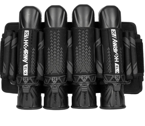 HK Army ELX Harness - 4+3+4 - Shadow as seen on Badlands Paintball