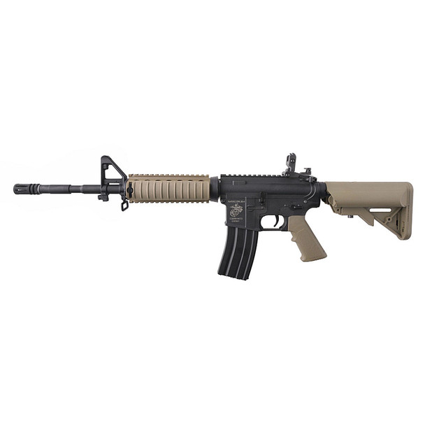 Specna Arms F12 FLEX GATE X-ASR Carbine Airsoft Rifle Black/Tan as seen on Badlands Paintball Canada