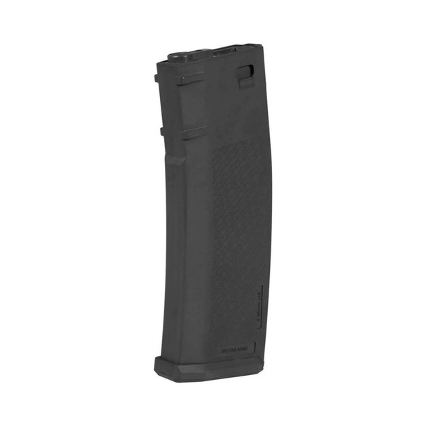 Specna Arms 380-round hi-cap magazine for compatible M4 and M16 AEG airsoft rifles in black.