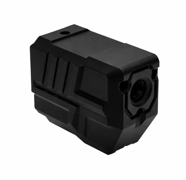Acetech Quadra compensator-style airsoft tracer unit black - right side