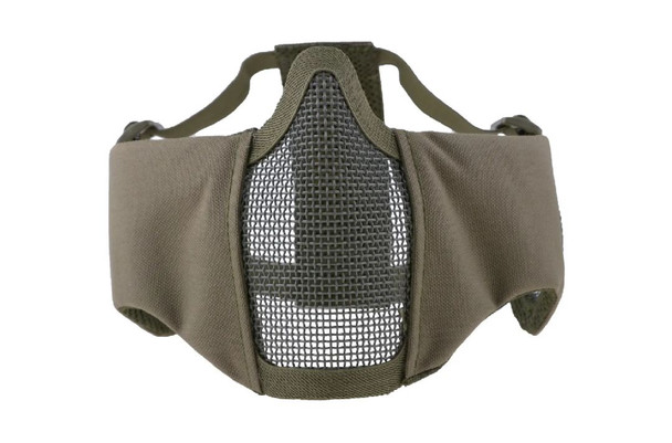 Specna Arms Stalker EVO Plus mesh mask with ear protection olive