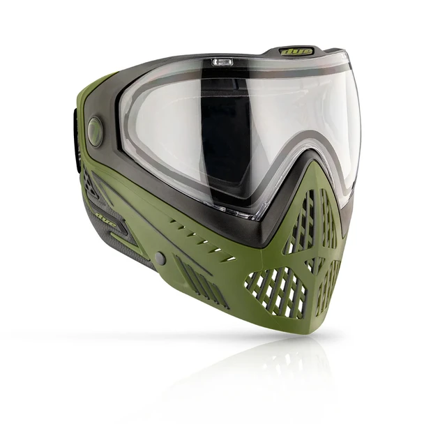 DYE i5 paintball mask tactical olive with thermal dual pane lens