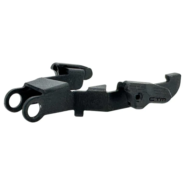 CTM TAC AAP-01 7075 extended bolt release set black airsoft upgrade