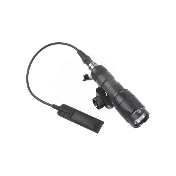 280 lumen tactical flashlight with pressure tape switch