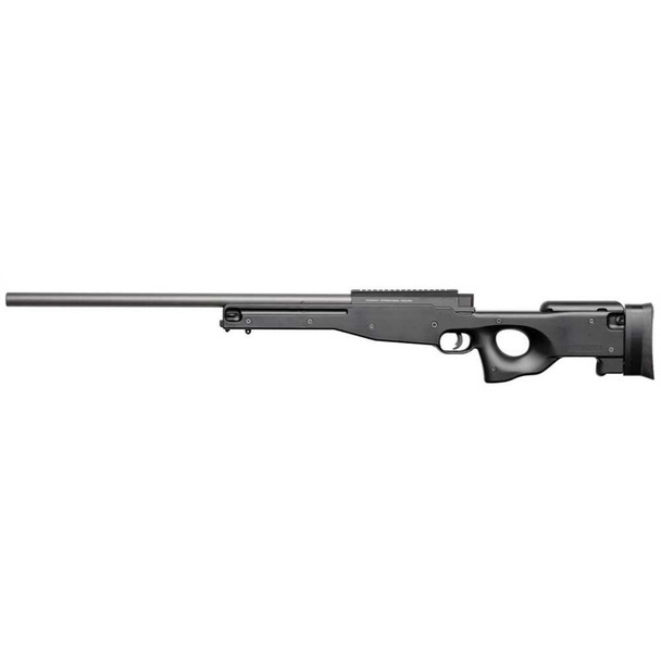 AW 308 Sniper Rifle Black as seen on Badlands Paintball.