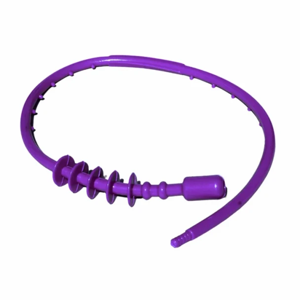 Flex Pull-Through Squeegee - Purple as seen on Badlands Paintball
