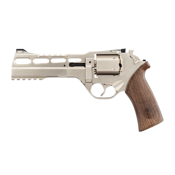 Chiappa Rhino 60DS .357 Magnum Style Airsoft Revolver in Silver