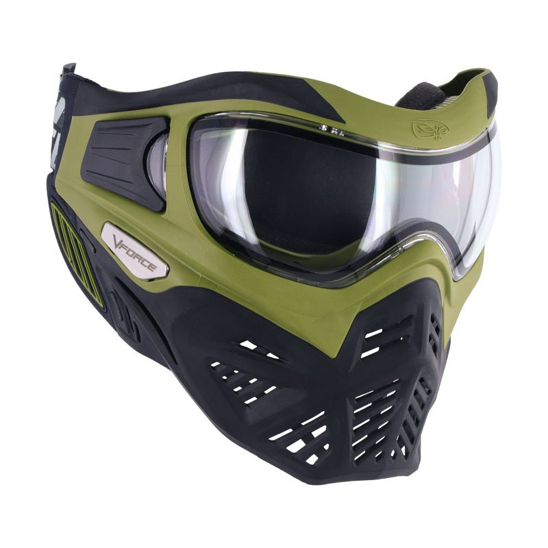 Masque De Paintball V-Force Grill - Couleur Gris/Orange - Neuf (détails Dans L'annonce)