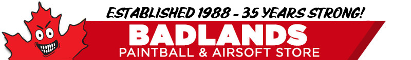 Badlands Paintball logo