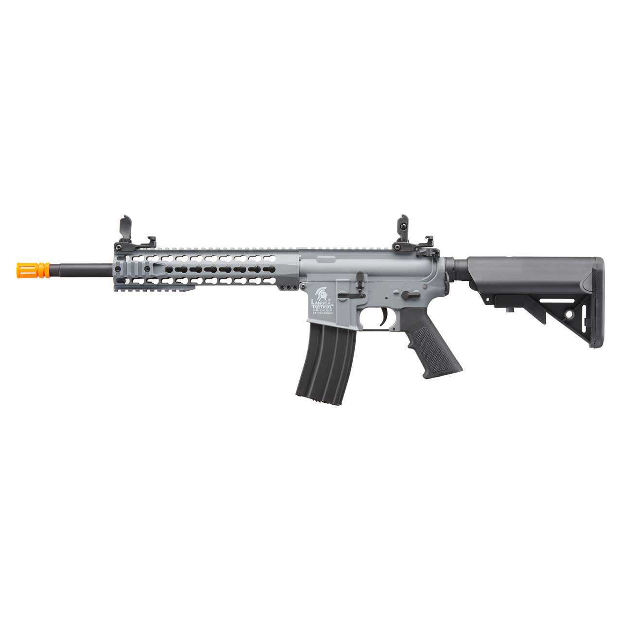 Lancer Tactical Gen 2 Keymod M4 Carbine Airsoft Rifle Grey