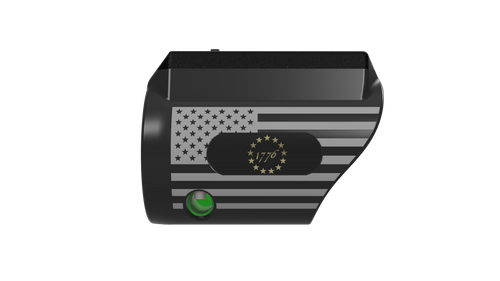 Side view of 250 year special edition Cyber Scope