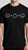 The Cyber Archery equation, front and center: frown, plus a Cyber Scope with its alignment ring glowing green, equals a smile. Printed on a black tee.