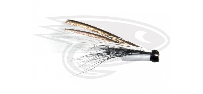 Sun Ray Shadow White Wing Micro Tube Salmon Fly
