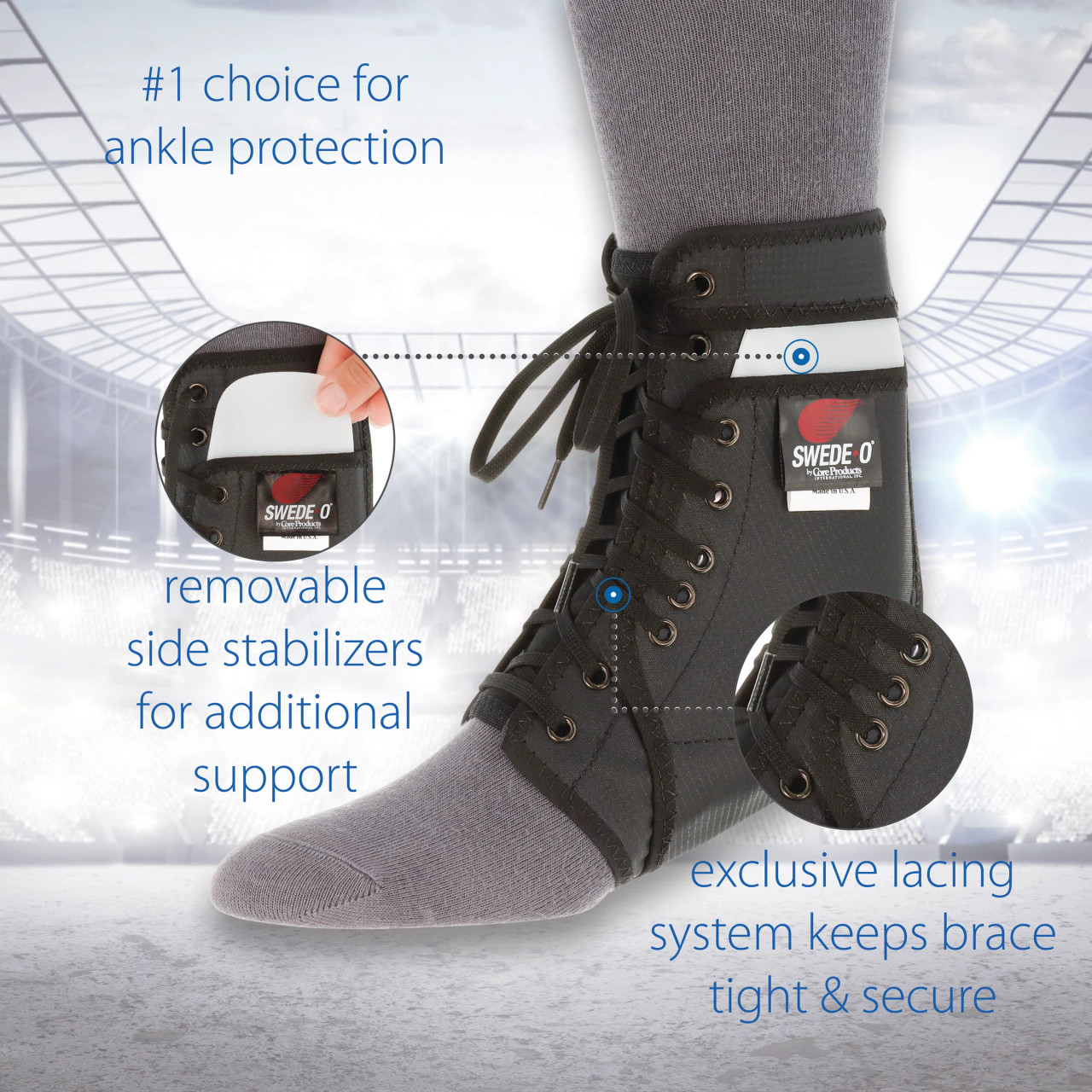 SwedeO® Ankle Lok® Brace Oranotech