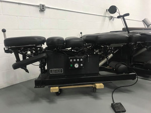 Hill Air-Flex Chiropractic Table Flexion Cervical, Dorsal, Lumbar, Pelvic Drops Hill Air-Flex Chiropractic Table Flexion Cervical, Dorsal, Lumbar, Pelvic Drops