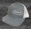 Peterbilt Trucker Hat (Heather Grey &  White)