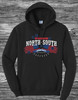 North-South Shootout Hoodie Red and Blue