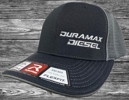 Duramax Diesel Hat (Black and Gray) Richardson Flex Fit