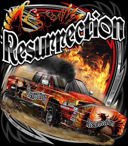 Resurrection Truck T Shirt