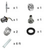 Draft Beer Tower Rebuild Kit, All Stainless Steel, CREAMER