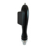 Ceramic Tap Handle A-291 with Chalkboard Square Plate, Black