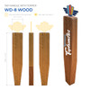 Custom Beer Tap Handle WD-8 Wooden with Topper