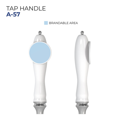 Custom Ceramic Tap Handle - Model A-57