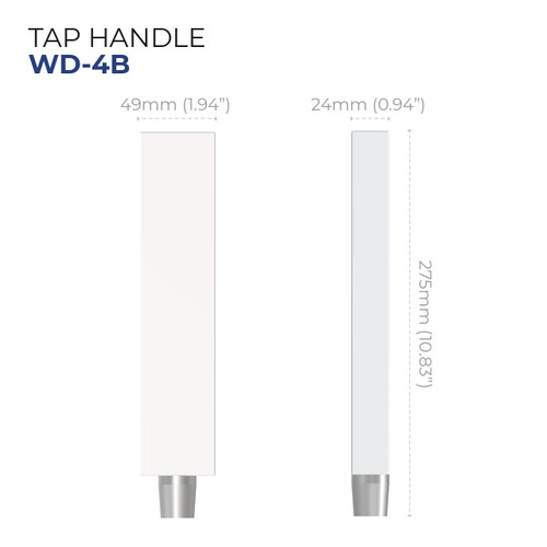 Custom Beer Tap Handle WD-4B Wooden