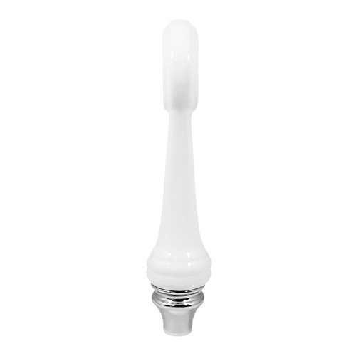Ceramic Tap Handle - A-17 - White - 9.64"