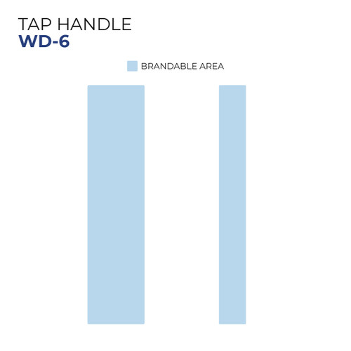 Custom Wooden Tap Handle - Model WD-6