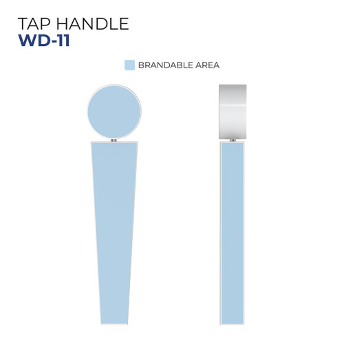 Custom Wooden Tap Handle - Model WD-11