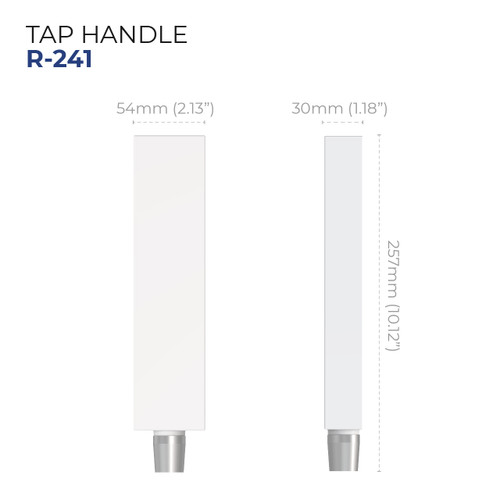 Custom Resin Tap Handle - Model R-241