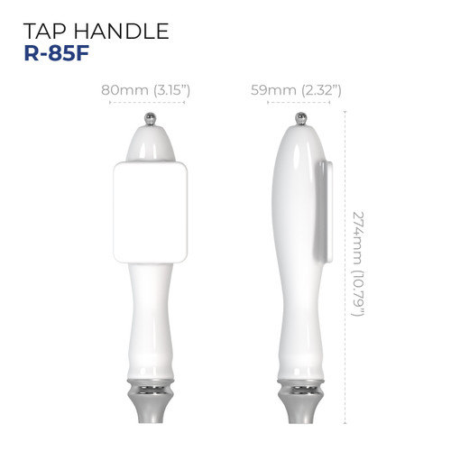 Custom Resin Tap Handle - Model R-85F