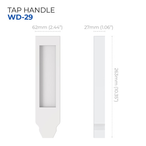 Wooden Tap Handle - WD-29 - 10.43"