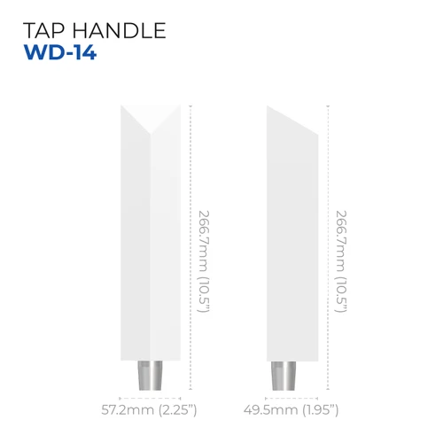 Wooden Tap Handle - WD-14 - 10.50"