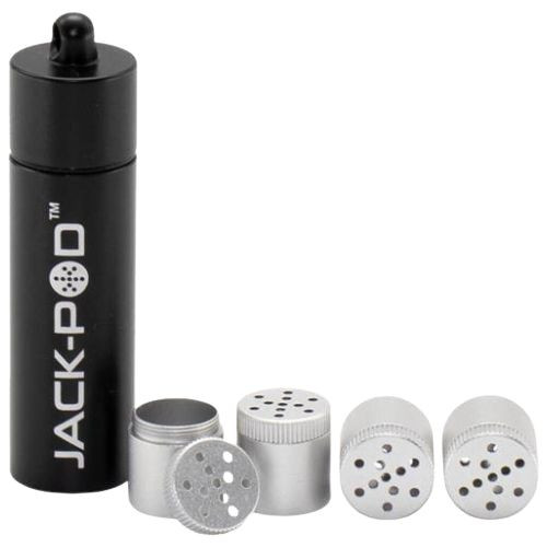 Jack-Pod Stash Tube • 4 Reusable Capsules