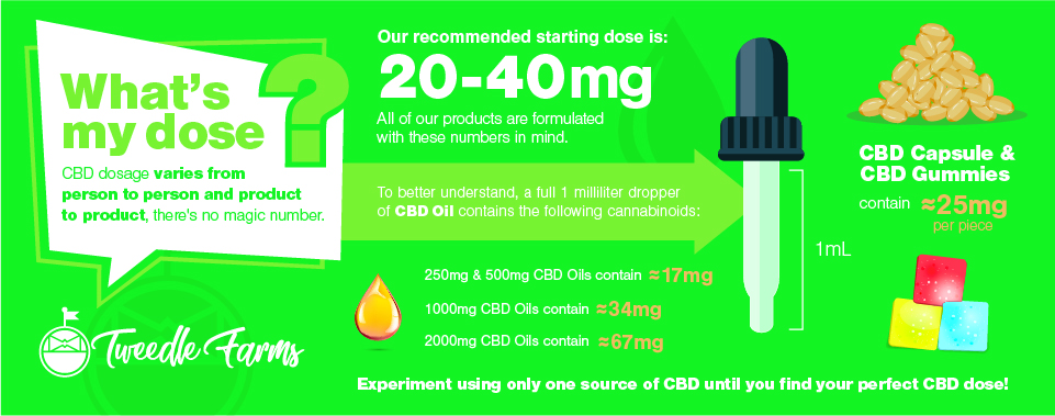 Infographic: CBD Dosage: How Much CBD Should I Take?