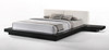 Modrest Tokyo - Eastern King Contemporary Black and White Platform Bed / VGMABR-90-BLK-WHT-EK