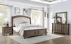 Emmett 4-piece Eastern King Bedroom Set Walnut / CS-224441KE-S4