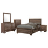 Kauffman 5-piece Queen Bedroom Set Washed Taupe / CS-204190Q-S5