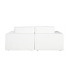 Muse 2PC Modular Sofa in Mist White Performance Fabric / MUSE2SCWH