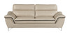 Modern Leather Upholstered Sofa Set / 168-BEIGE