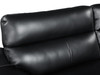 69" Modern Leather Loveseat / 168-BLACK-L
