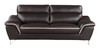 Modern Leather Upholstered Sofa Set / 168-BROWN