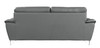 69" Modern Leather Loveseat / 168-GRAY-L