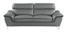 69" Modern Leather Loveseat / 168-GRAY-L