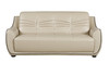 Leather Upholstered Sofa and Loveseat / 2088-BEIGE-2PC