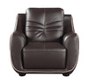 Leather  Upholstered Sofa Set / 2088-BROWN