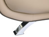 40" Modern Leather Upholstered Chair in Beige / 405-BEIGE-CH